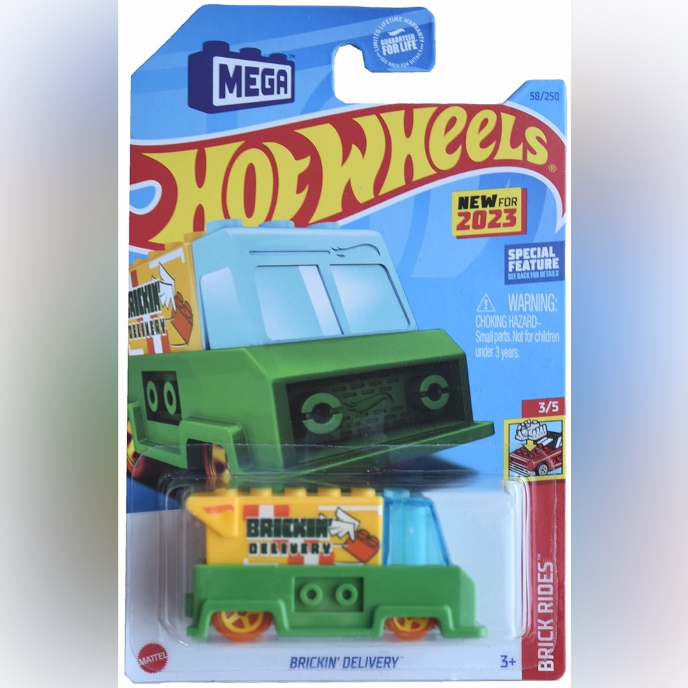 Mega Brickin' Delivery Hot Wheels - Green